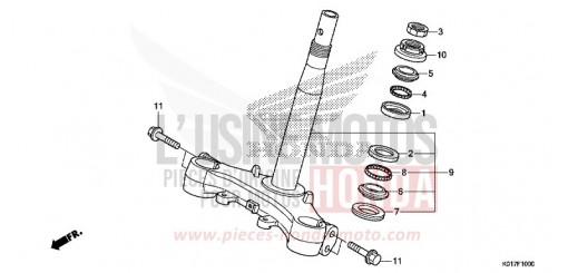 STEERING STEM SH150DD de 2013